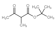 tert-butyl 2-methyl-3-oxobutanoate Structure