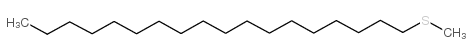 1-methylsulfanyloctadecane Structure
