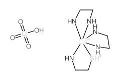 2-azanidylethylazanide,chromium(3+),perchloric acid,2-sulfaniumylethylazanide Structure