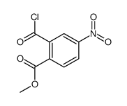 methyl 2-carbonochloridoyl-4-nitrobenzoate结构式