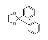 2-(2-pyridin-2-yl-1,3-dioxolan-2-yl)pyridine Structure