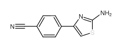 4-(2-Aminothiazol-4-yl)benzonitrile structure