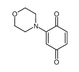 N-(2,5-dioxocyclohexa-1,4-dienyl)morpholine结构式