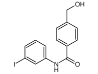 4-(Hydroxymethyl)-N-(3-iodophenyl)benzamide Structure