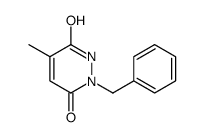 2-benzyl-5-methyl-1H-pyridazine-3,6-dione结构式