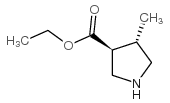 ETHYL (3S,4S)-4-METHYLPYRROLIDINE-3-CARBOXYLATE picture