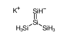 potassium,trisilylsilanide Structure