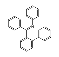 N,1-diphenyl-1-(2-phenylphenyl)methanimine结构式