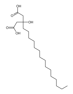 3-Pentadecyl-3-hydroxyglutaric acid结构式