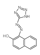 1-(2H-tetrazol-5-ylhydrazinylidene)naphthalen-2-one Structure