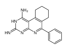 6-phenyl-7,8,9,10-tetrahydropyrimido[4,5-c]isoquinoline-1,3-diamine结构式