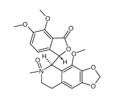 Noscapine N-Oxide structure