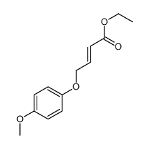 ethyl 4-(4-methoxyphenoxy)but-2-enoate结构式