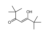 5-hydroxy-2,2,6,6-tetramethylhept-4-en-3-one结构式