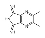 1H-Pyrrolo[3,4-b]pyrazin-3-amine,1-imino-5,6-dimethyl-(9CI) picture