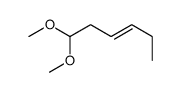 (Z)-3-hexen-1-al dimethyl acetal Structure