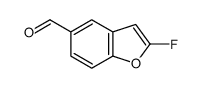 5-Benzofurancarboxaldehyde,2-fluoro-(9CI)结构式