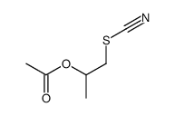 1-thiocyanatopropan-2-yl acetate Structure