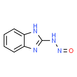 1H-Benzimidazol-2-amine,N-nitroso-(9CI) structure
