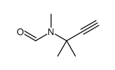N-methyl-N-(2-methylbut-3-yn-2-yl)formamide结构式