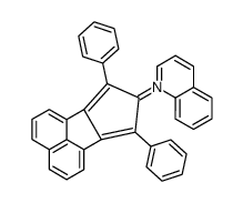 Cyclopenta-1,3-dienide, 1,4-diphenyl-5-quinolinium-2,3-(naphtha-1,8-di yl)-, inner salt picture