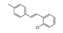 1-chloro-2-[2-(4-methylphenyl)ethenyl]benzene Structure