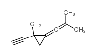 Cyclopropane, 1-ethynyl-1-methyl-2-(2-methyl-1-propenylidene)- (9CI) Structure