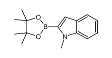 1-Methylindole-2-boronic acid, pinacol ester structure