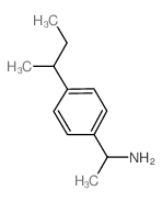 1-(4-sec-Butylphenyl)ethanamine结构式