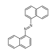 (E)-1,1'-Azobisnaphthalene Structure