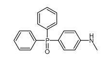 4-diphenylphosphoryl-N-methylaniline结构式