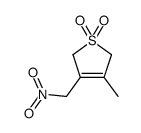 3-methyl-4-(nitromethyl)-2,5-dihydrothiophene 1,1-dioxide Structure