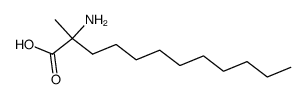 (+/-)-2-Methyl-2-amino-dodecansaeure Structure