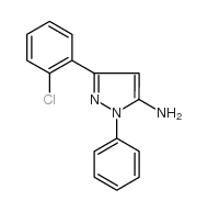 3-(2-Chlorophenyl)-1-phenyl-1H-pyrazol-5-ylamine picture