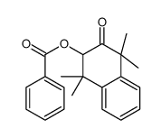 (1,1,4,4-tetramethyl-3-oxo-2H-naphthalen-2-yl) benzoate结构式