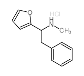 1-(2-furyl)-N-methyl-2-phenyl-ethanamine Structure