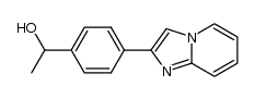 1-(4-imidazo[1,2-a]pyridin-2-ylphenyl)-1-ethanol Structure