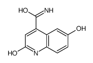 6-hydroxy-2-oxo-1H-quinoline-4-carboxamide结构式