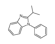 2-ISOPROPYL-1-PHENYL-1H-BENZO[D]IMIDAZOLE结构式