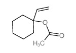 (1-ethenylcyclohexyl) acetate Structure