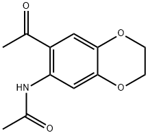 N-(7-acetyl-2,3-dihydro-1,4-benzodioxin-6-yl)acetamide picture