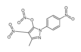 3-Methyl-4-nitro-1-(4-nitrophenyl)-1H-pyrazol-5-ol nitrate picture