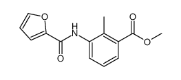 Benzoic acid, 3-[(2-furanylcarbonyl)amino]-2-methyl-, methyl ester (9CI) picture