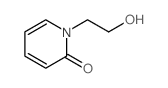 2(1H)-Pyridinone,1-(2-hydroxyethyl)-结构式