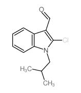 1H-Indole-3-carboxaldehyde,2-chloro-1-(2-methylpropyl)- picture