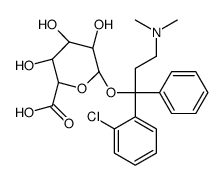 Clofedanol O-β-D-Glucuronide结构式