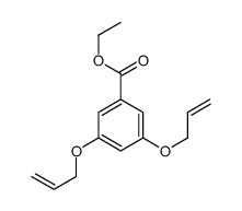 ethyl 3,5-bis(prop-2-enoxy)benzoate结构式