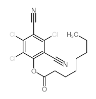 (2,3,5-trichloro-4,6-dicyano-phenyl) octanoate picture