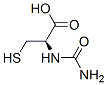 Cysteine, N-(aminocarbonyl)- (9CI) Structure