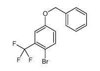 5-(Benzyloxy)-2-bromobenzotrifluoride structure